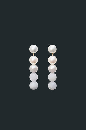 Sectional Earring - Lavender Jade