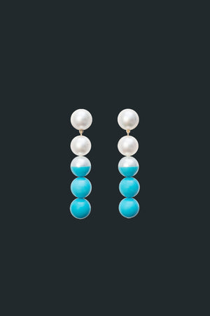 Sectional Earring - Turquoise