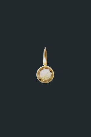 Fused Gems - Round Bold Earring