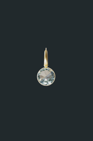 Fused Gems - Round Bold Earring