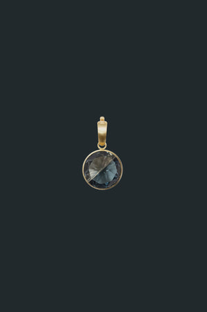 Fused Gems - Round Bold Necklace Pendant Top
