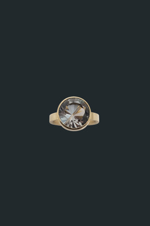 Fused Gems - Round Bold Ring
