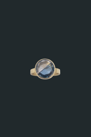 Fused Gems - Round Bold Ring